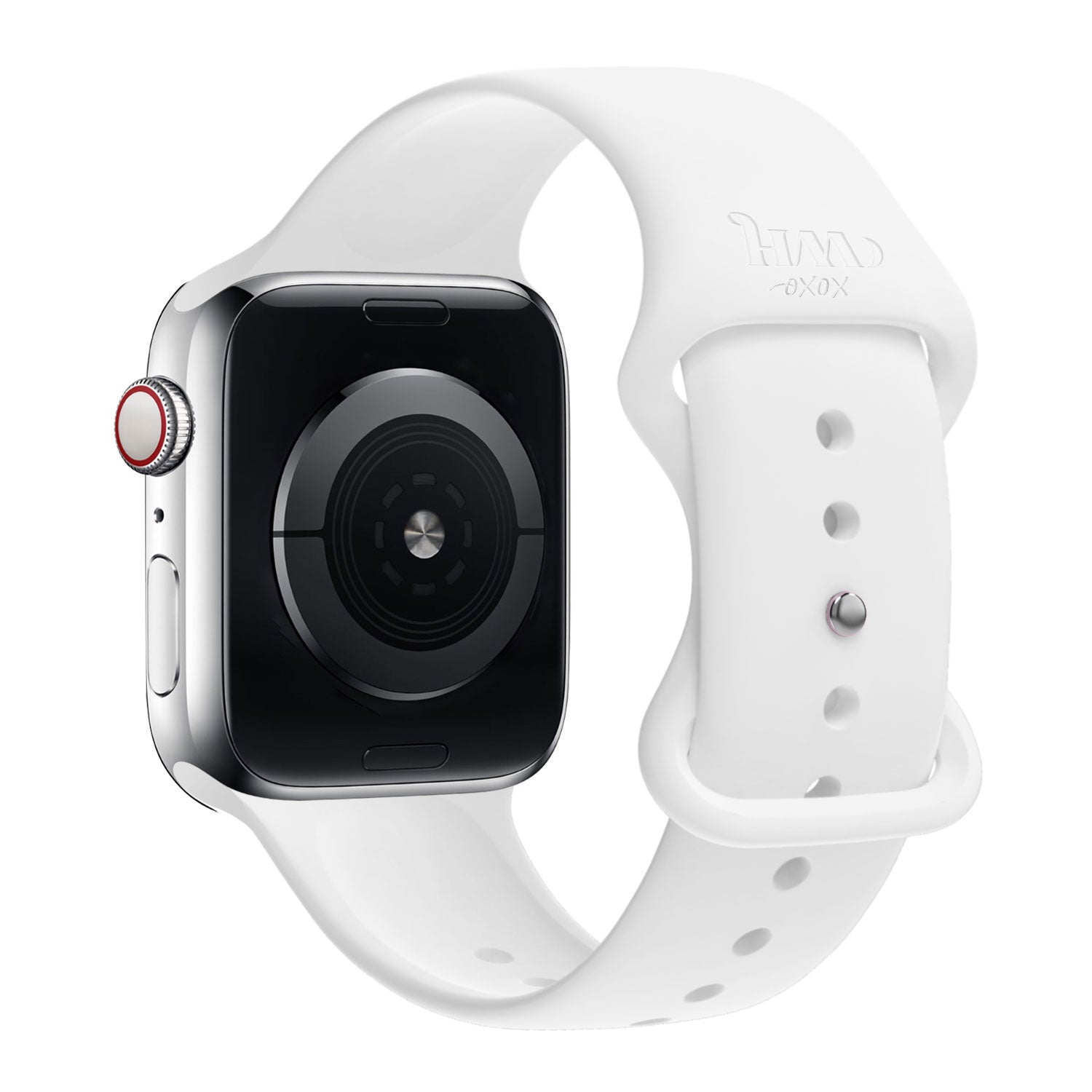 Correa silicona xoxo Wildhearts Apple Watch (blanco)