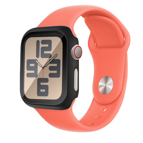 Bandz Coque PC avec verre Apple Watch 10 & 11 (noir)