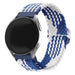 Samsung Galaxy Watch 7 - 40mm Adjustable Braided Strap (Blue/White)