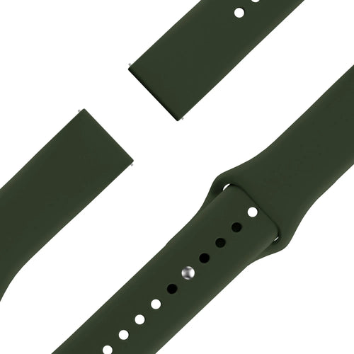 Bandz Levowatch Tiny Sport Strap 'Deluxe' (Olive Green)