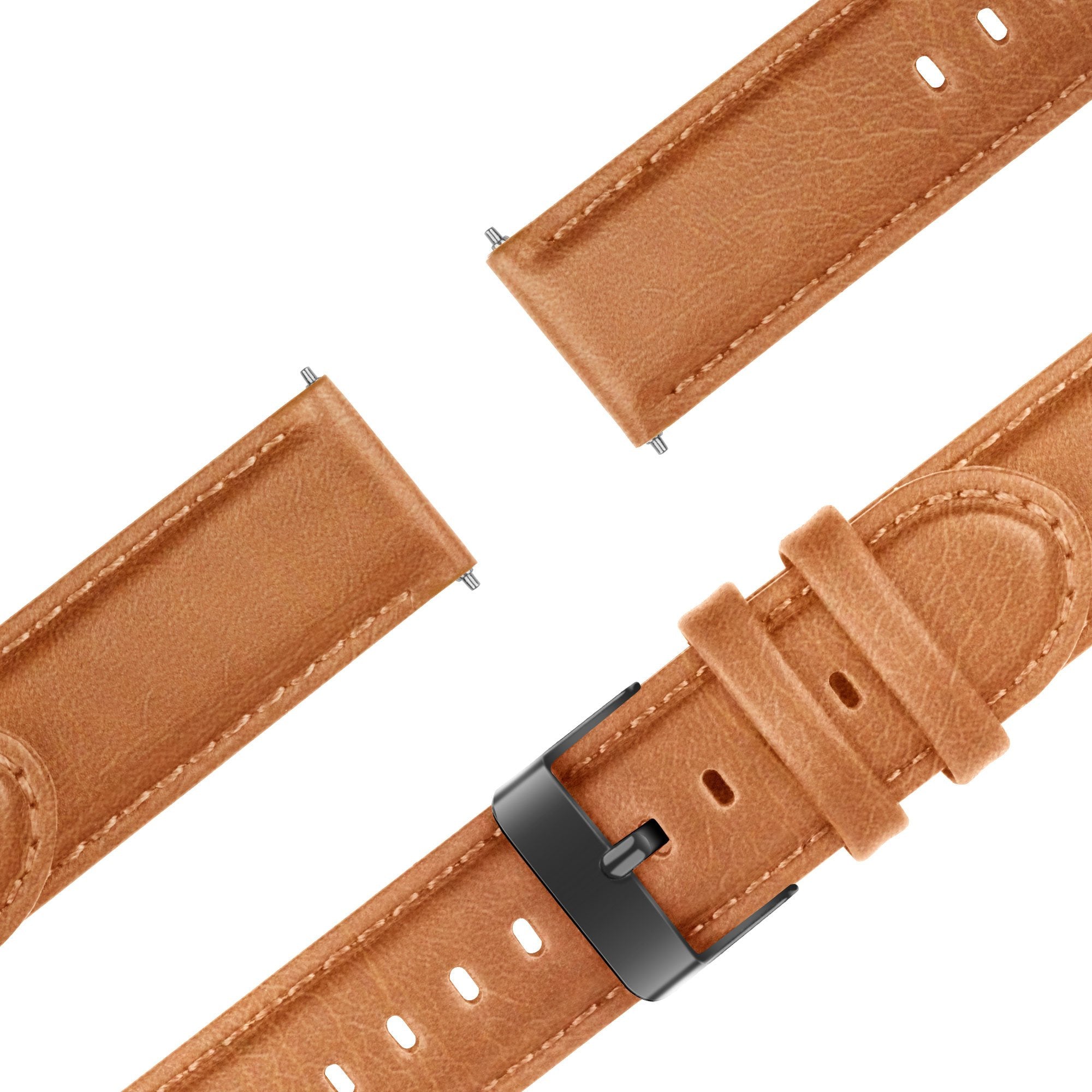 Bandz Correa cuero 'Clásico' Huawei Watch GT 5 46mm (marrón)