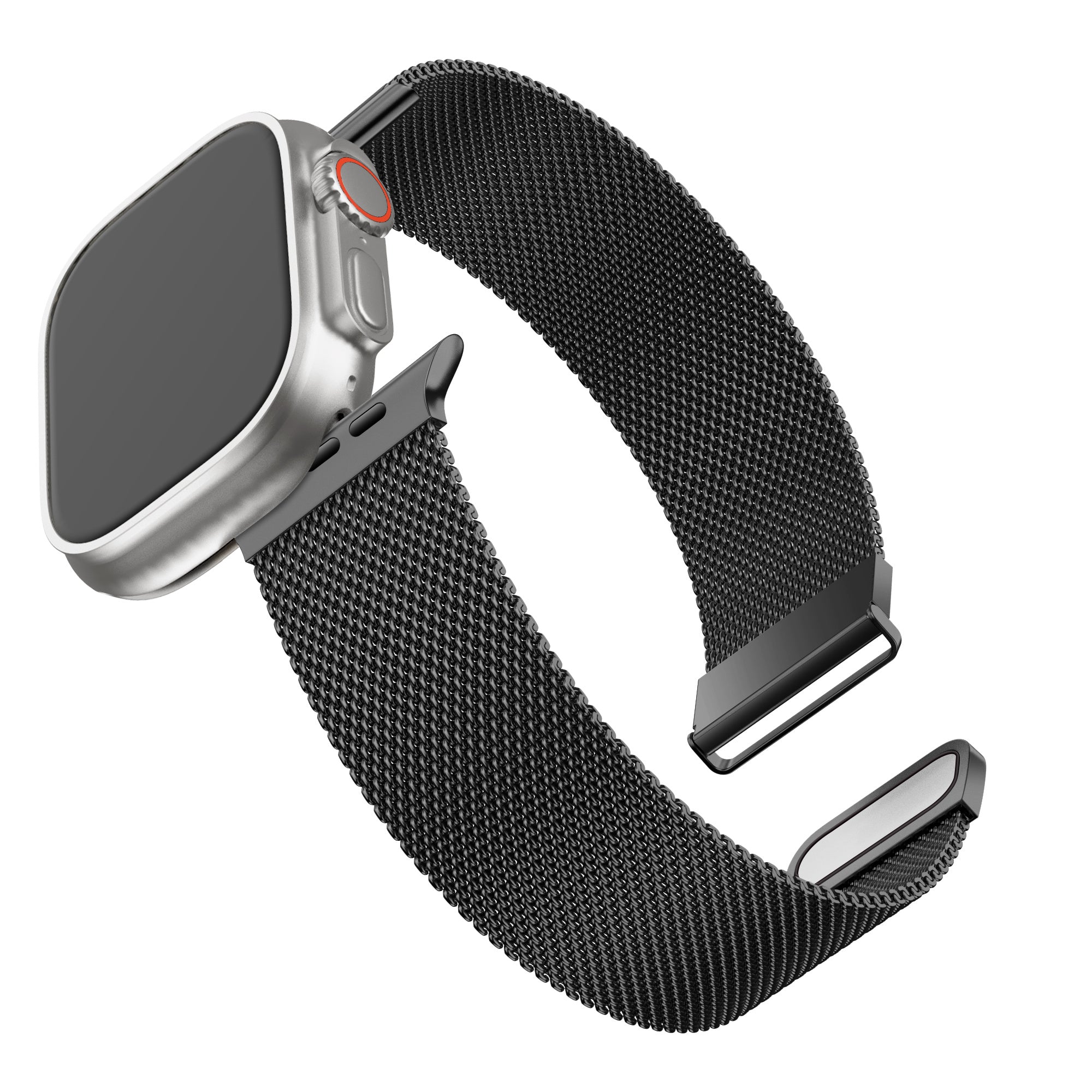 Balr. Apple Watch Milanese-Armband (Schwarz)