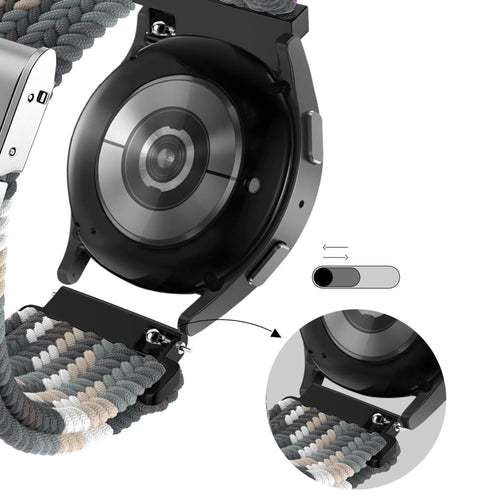Bandz Levowatch Tiny Woven Nylon Strap (Slate)
