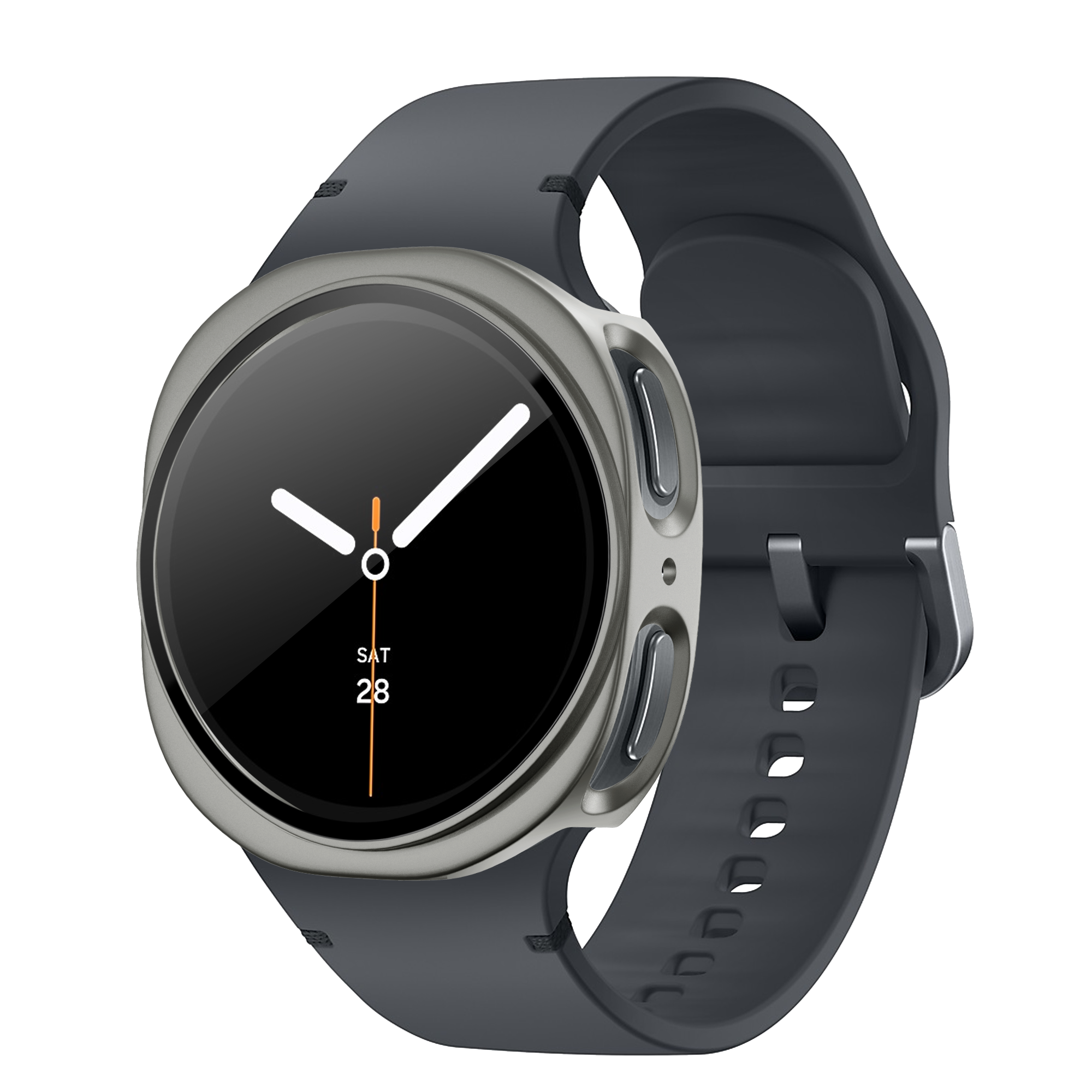 Bandz Funda PC con vidrio Samsung Galaxy Watch 8 - 44mm (titanio dorado)