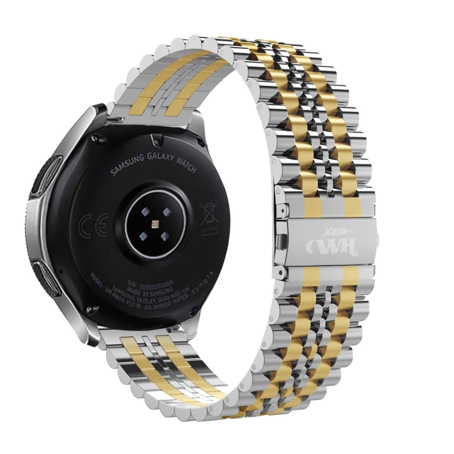 xoxo Wildhearts Fossil Gen 5e 44mm Steel Strap (Silver/Gold)