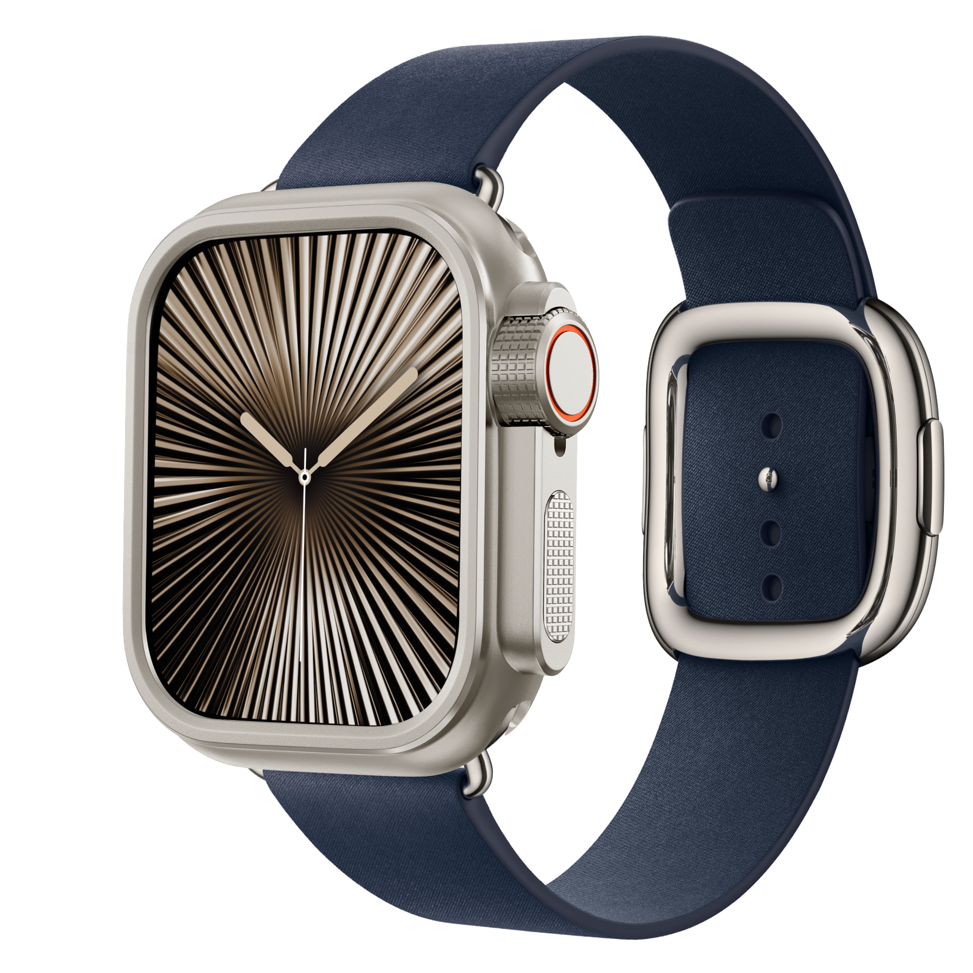 Bandz Funda metalica Apple Watch 10 - 46mm (titanio)