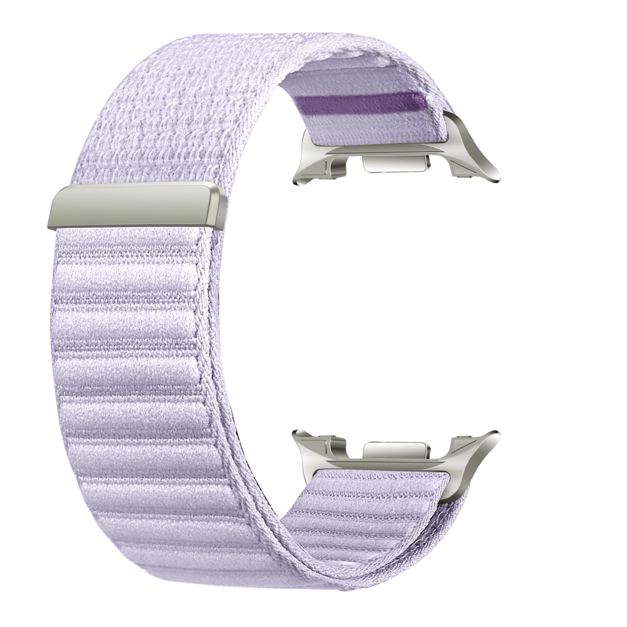 Correa nylon Wave Samsung Galaxy Watch 8 - 44mm (morado claro)