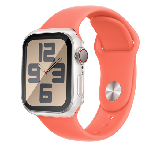 Bandz Coque PC avec verre Apple Watch 10/11 (transparent)