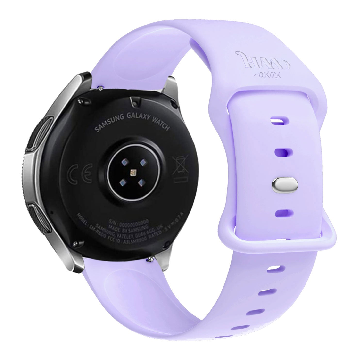 xoxo Wildhearts Fossil Gen 5e 44mm Silicone Strap (Lilac)