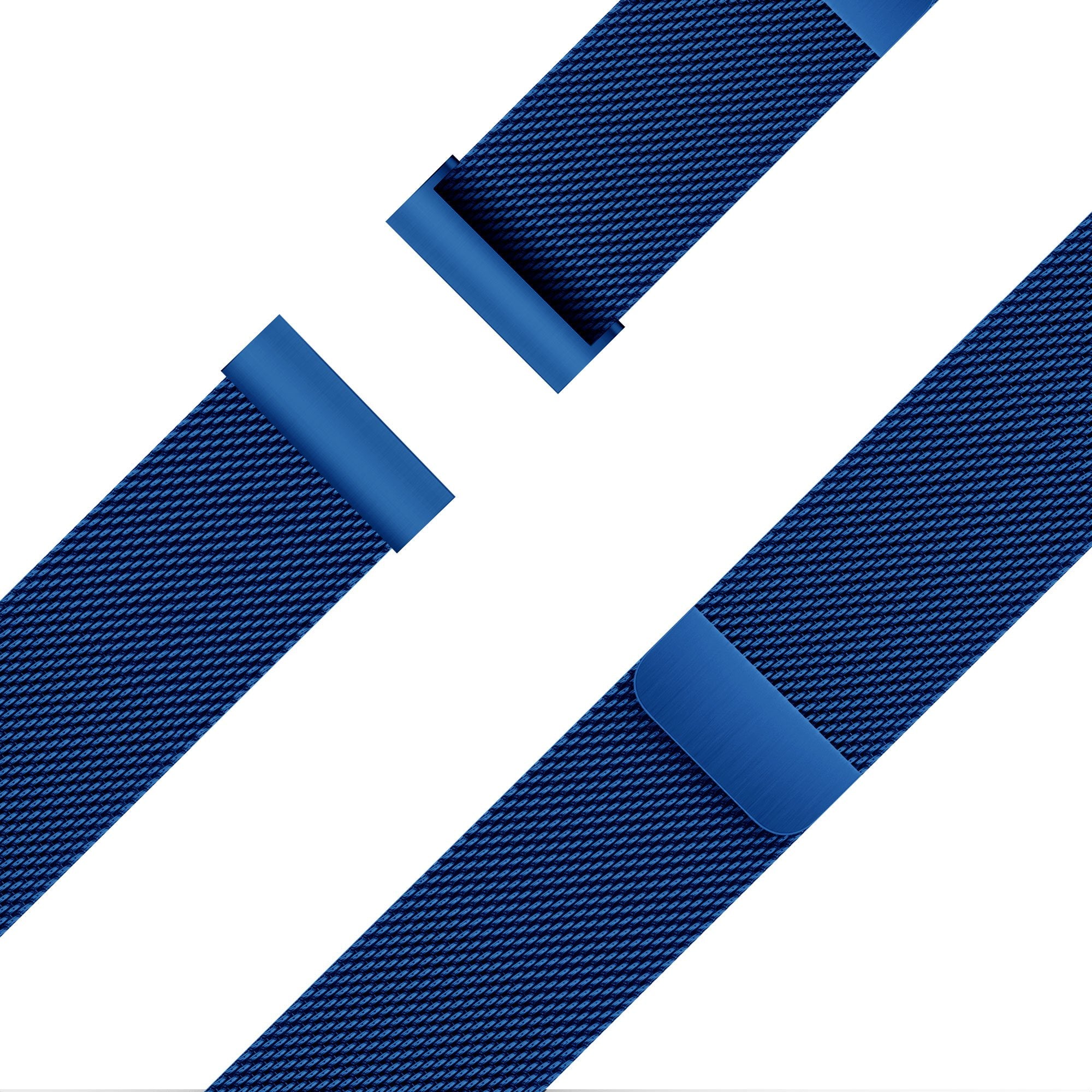 Bandz Garmin Vivomove 3 Milanese Loop Strap (Blue)