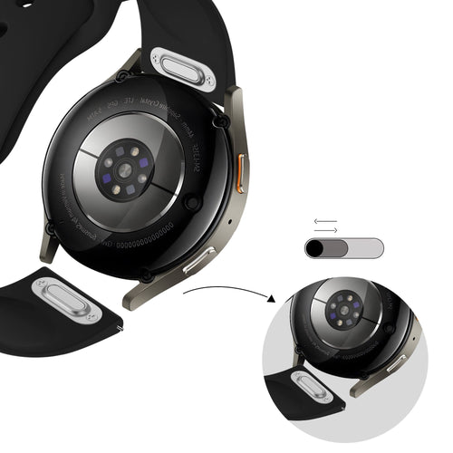 Bandz ICE Smart 3.0 Round 1.20 Sportarmband 'Easy fit' (Schwarz)