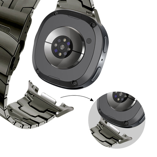 Bandz Bracelet acier 'Iron' Samsung Galaxy Watch 8 - 40mm (graphite)
