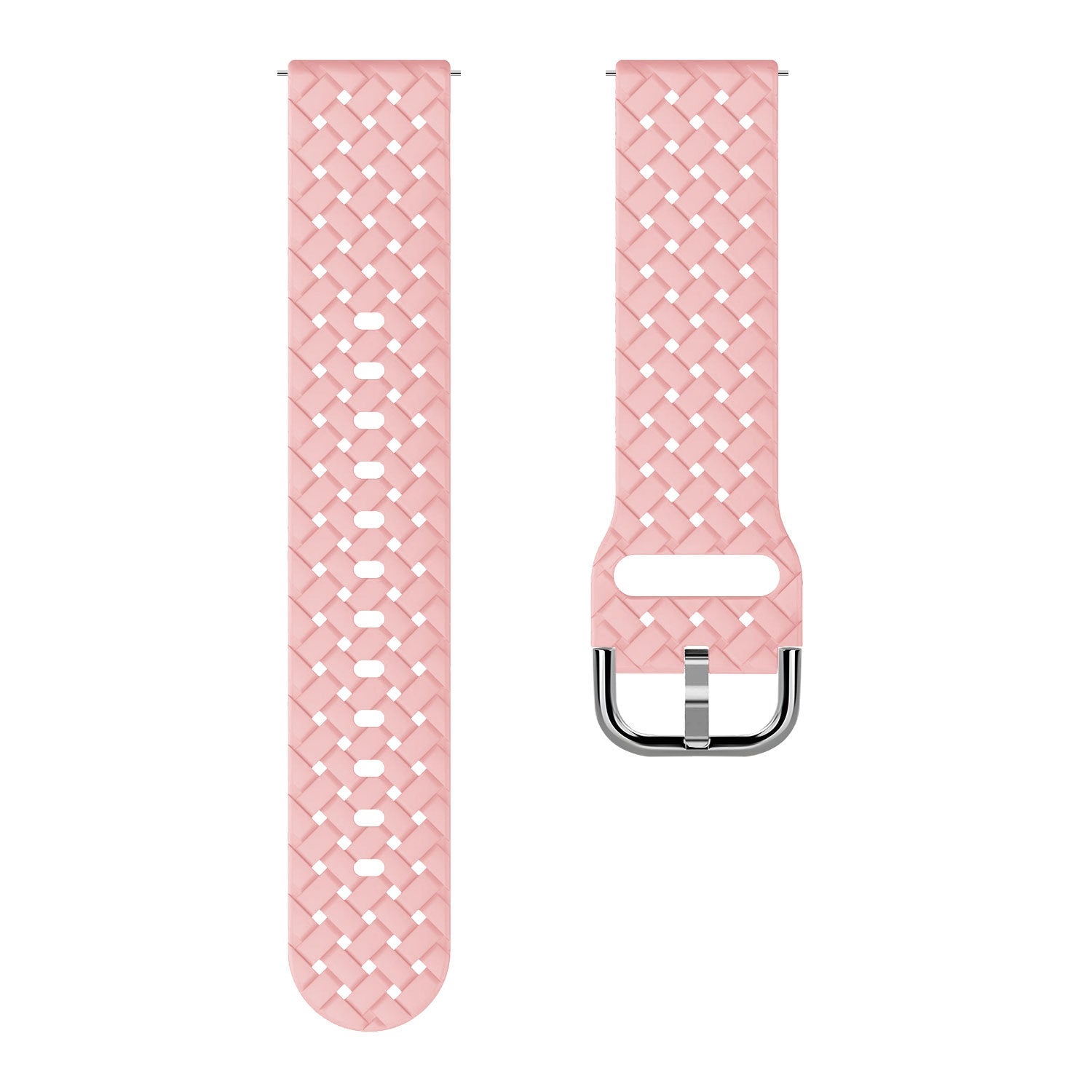 Amazfit GTS 4 Braided Silicone Strap (Pink)