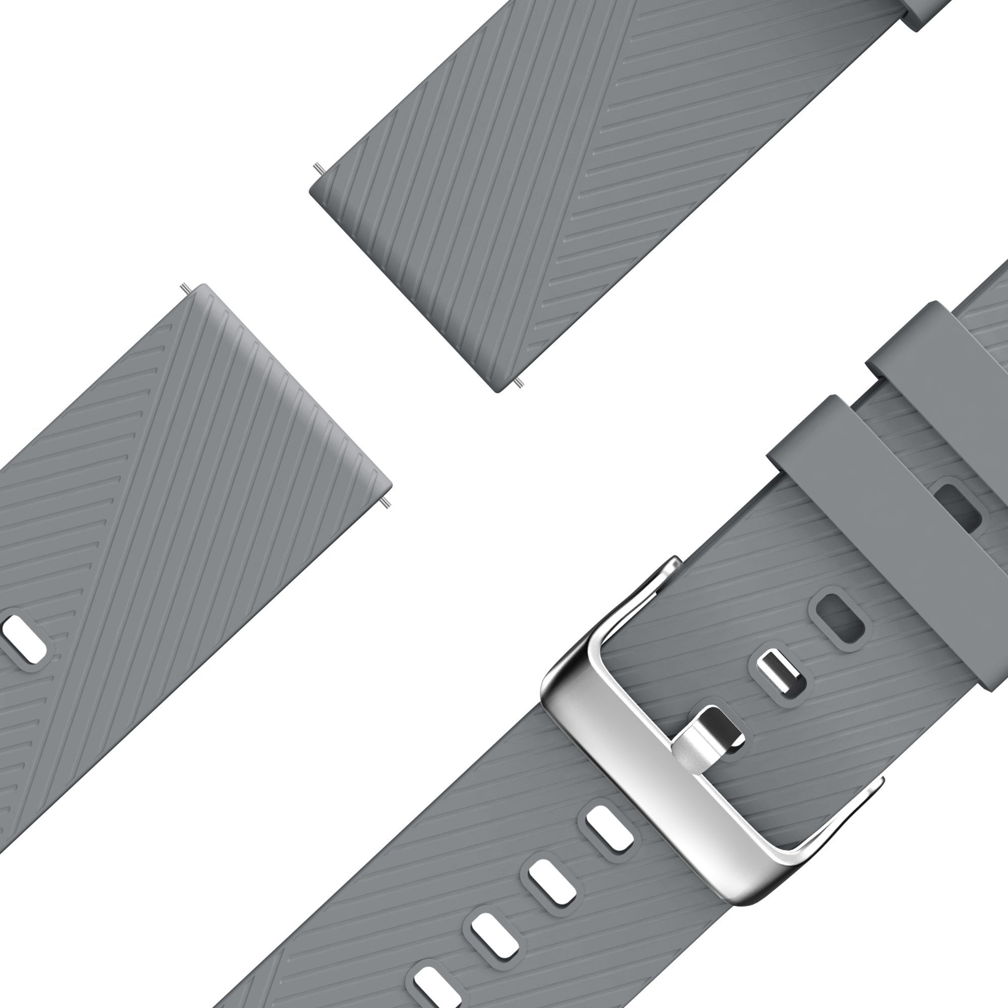 Bandz Correa silicona 'De lujo' Huawei Watch GT 5 46mm (gris)