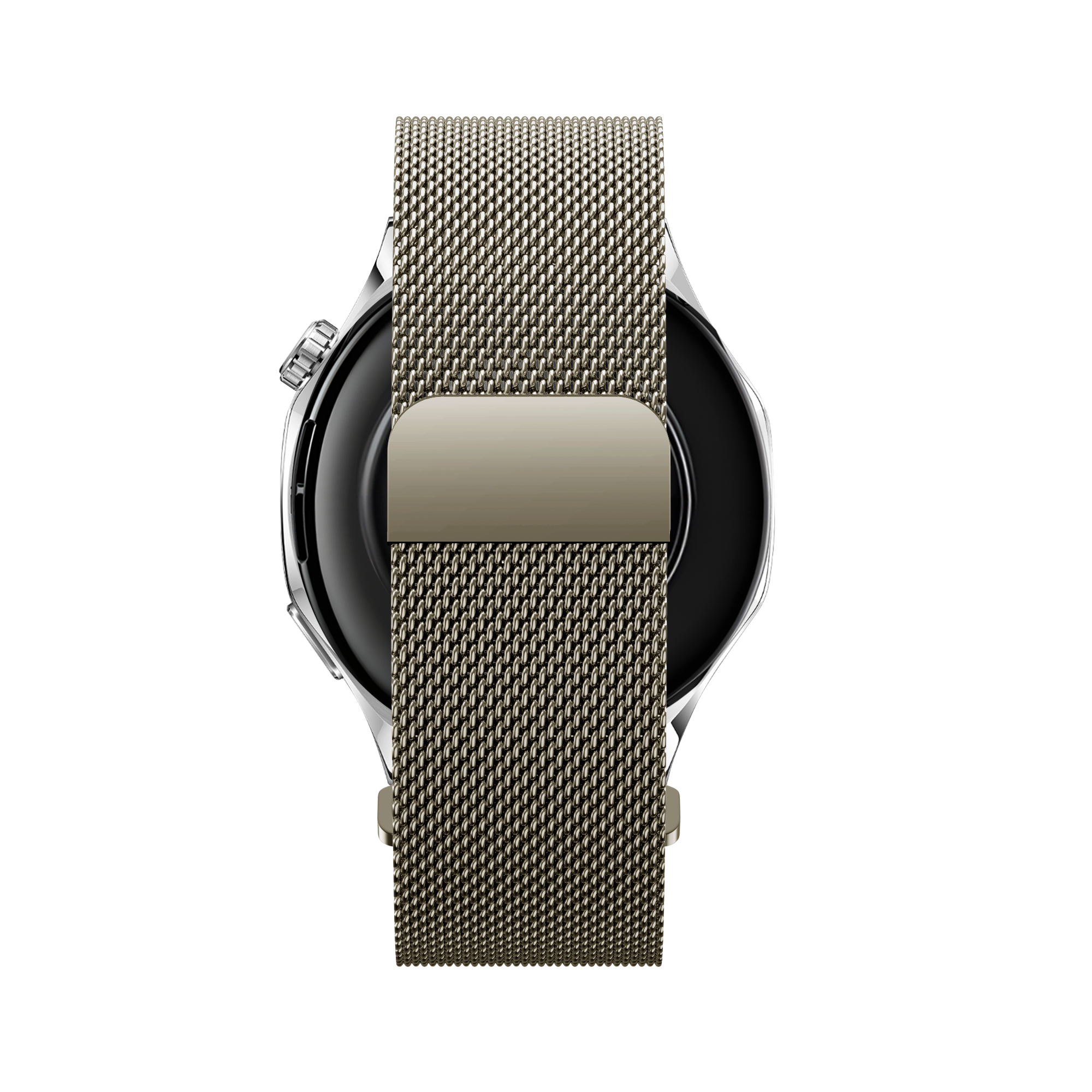 Bandz Coros Apex 46mm 'One Push' Milanese Strap (Titanium)