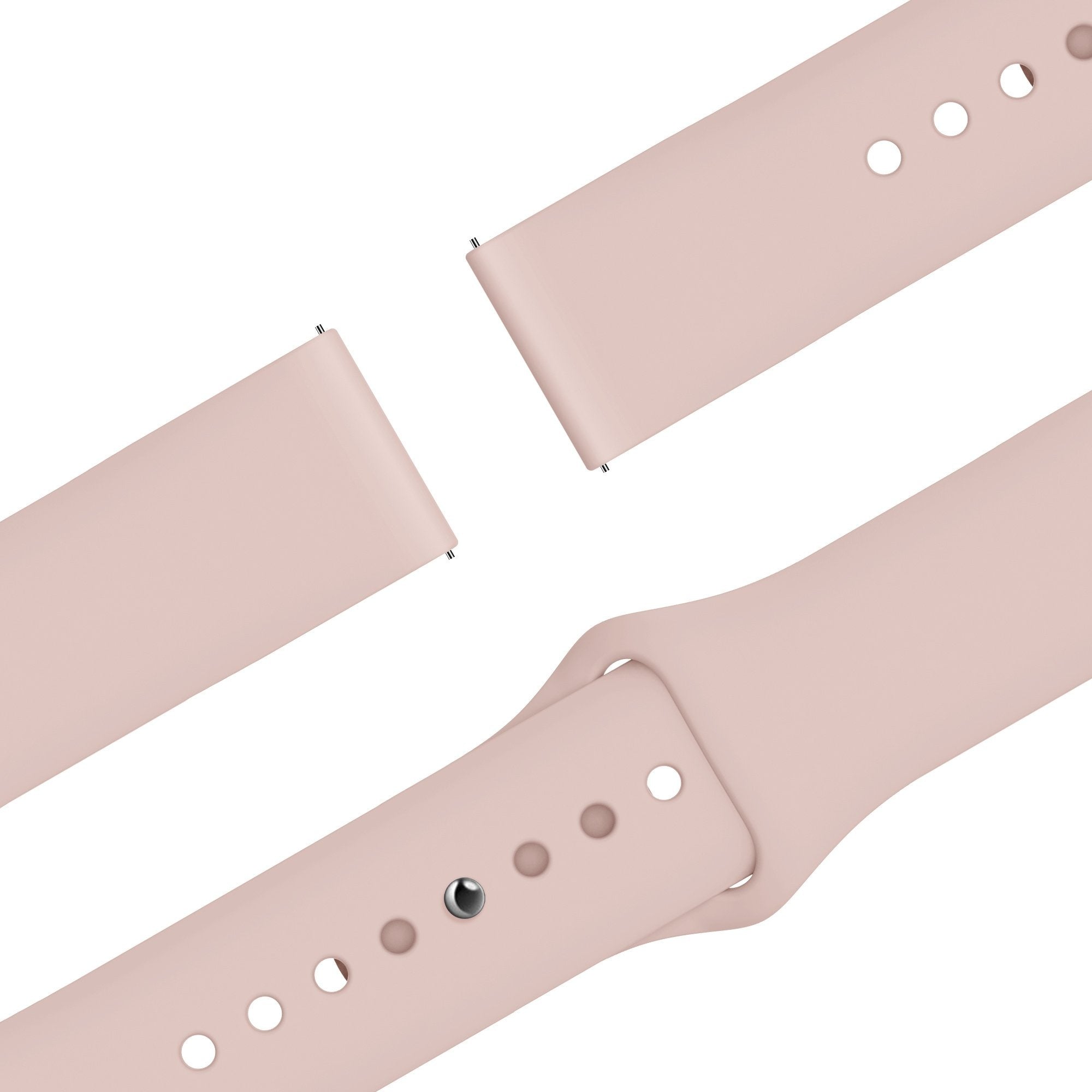 Bandz Samsung Galaxy Watch 4 - 44mm Sport Strap 'Easy Fit' (Light Pink)