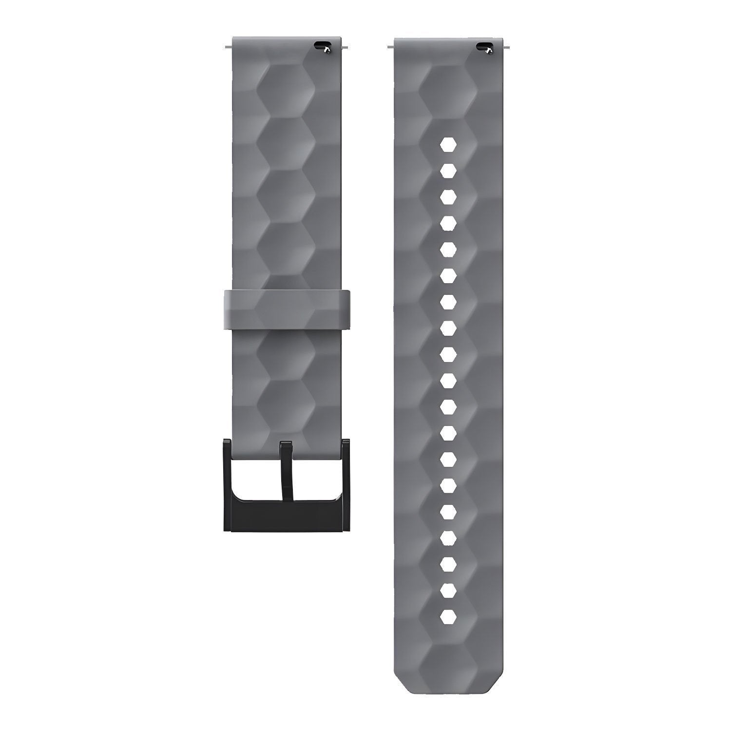 Suunto 9 Peak Pro Silicone Hexa Strap (Grey)