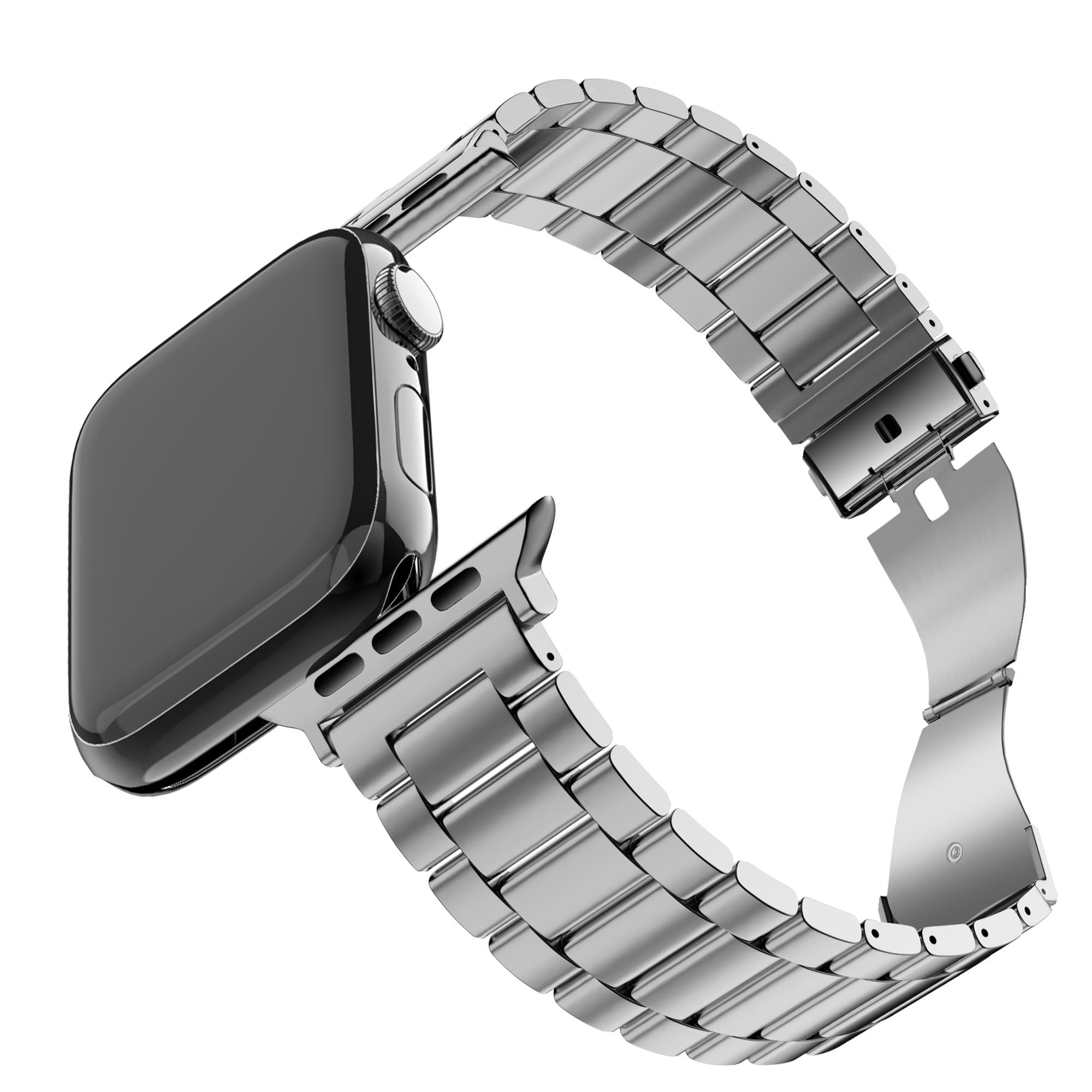 Balr. Apple Watch Stahlarmband (Silber)