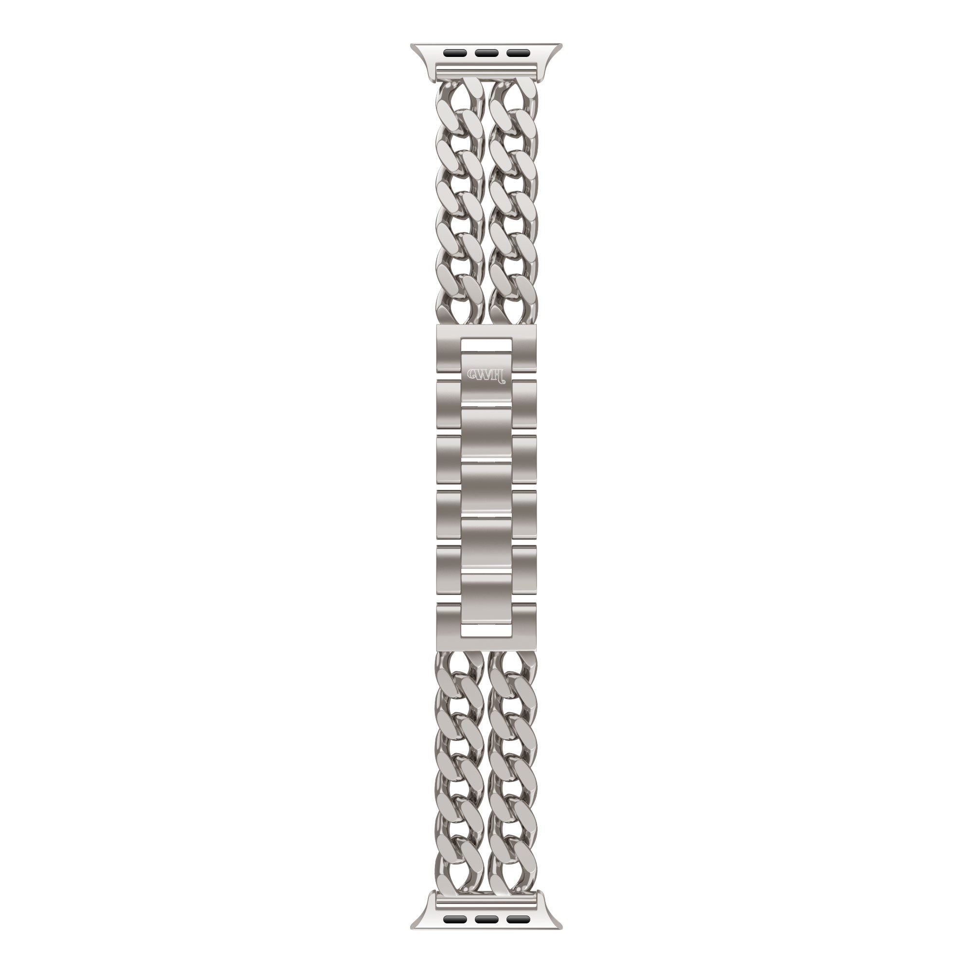 Correa acero cadena Apple Watch xoxo Wildhearts  - 38/40/41/42mm (blanco estrella)