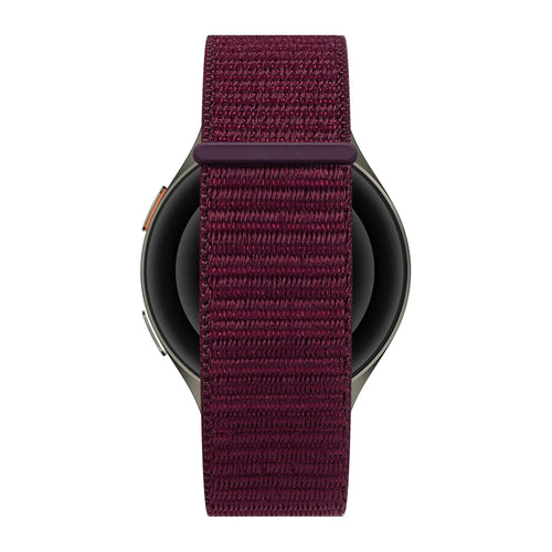 Bandz Levowatch Edgy Nylon Strap 'Easy Fit' (Plum)