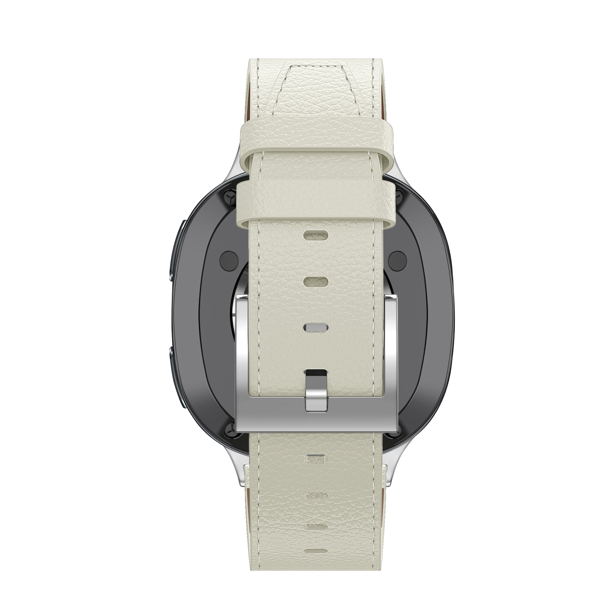 Bandz Correa cuero 'Deluxe' Samsung Galaxy Watch 8 - 44mm (beige claro)