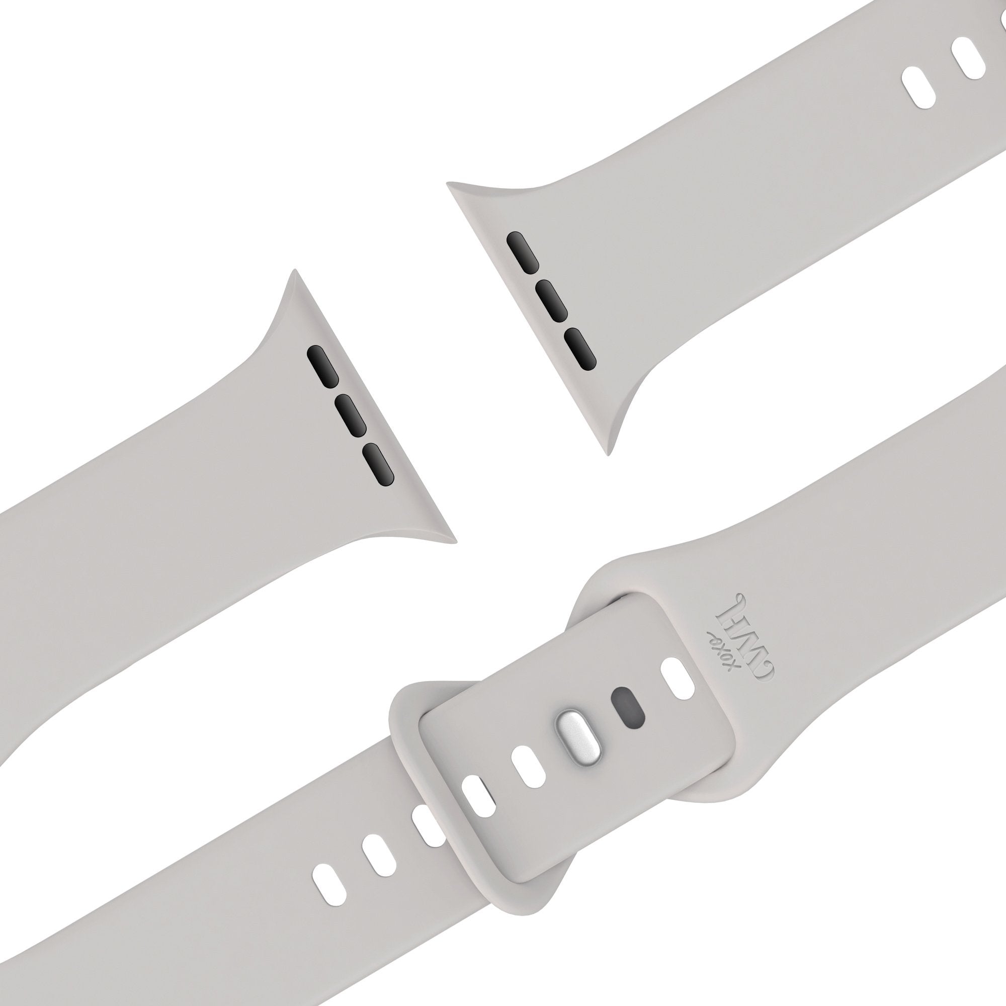 Correa silicona xoxo Wildhearts Apple Watch (blanco estrella)