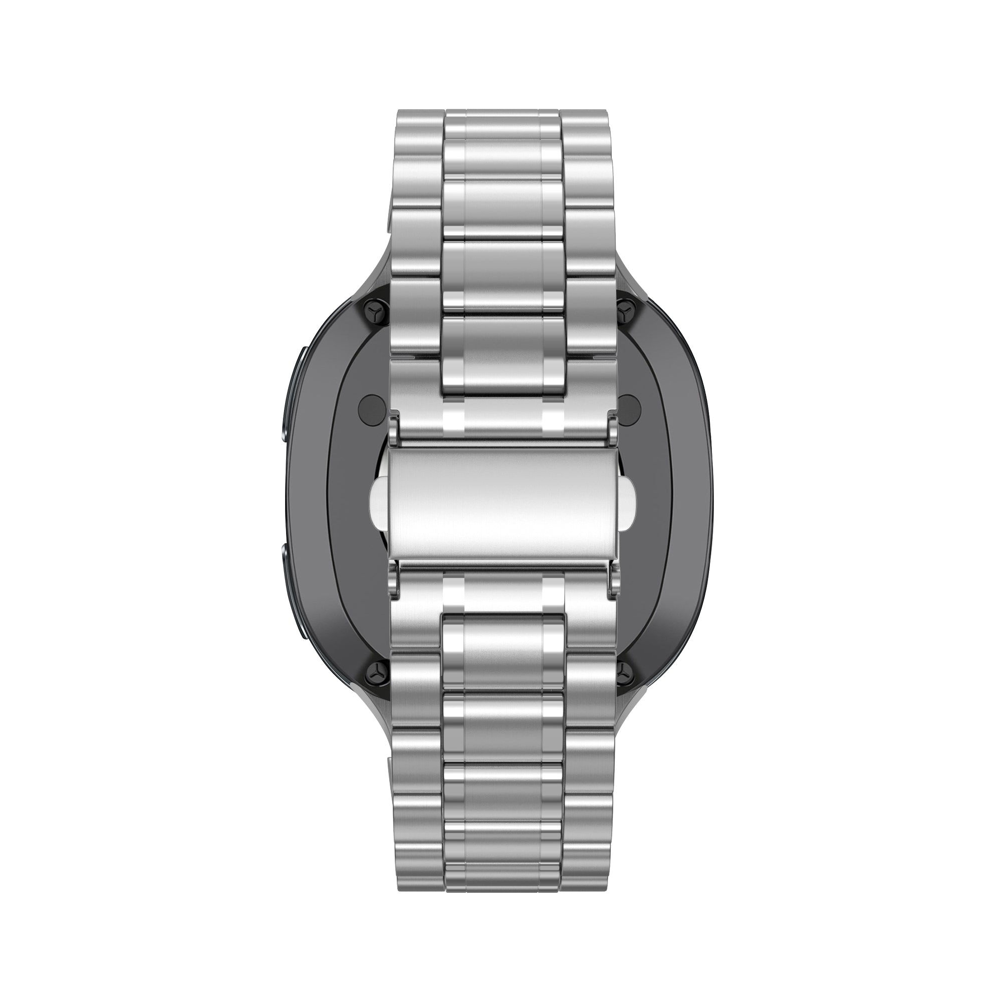 Bandz Samsung Galaxy Watch 8 - 44mm Stahl Armband 'Deluxe' (Silber)