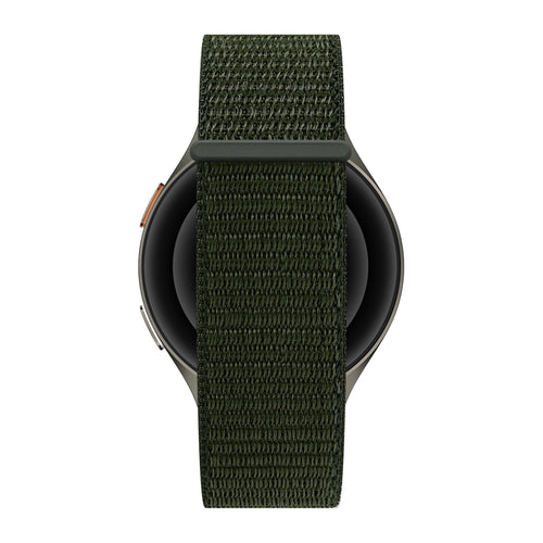 Bandz Bracelet nylon 'Easy fit' Amazfit Balance 2 (vert)