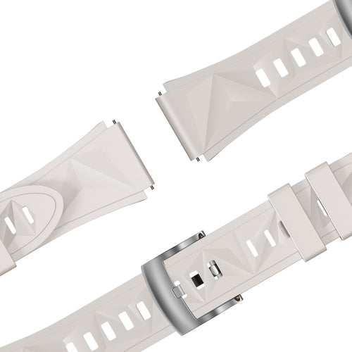 Bandz OnePlus Watch 3 - 43mm Silicone Strap 'Easy Fit' (Starlight)