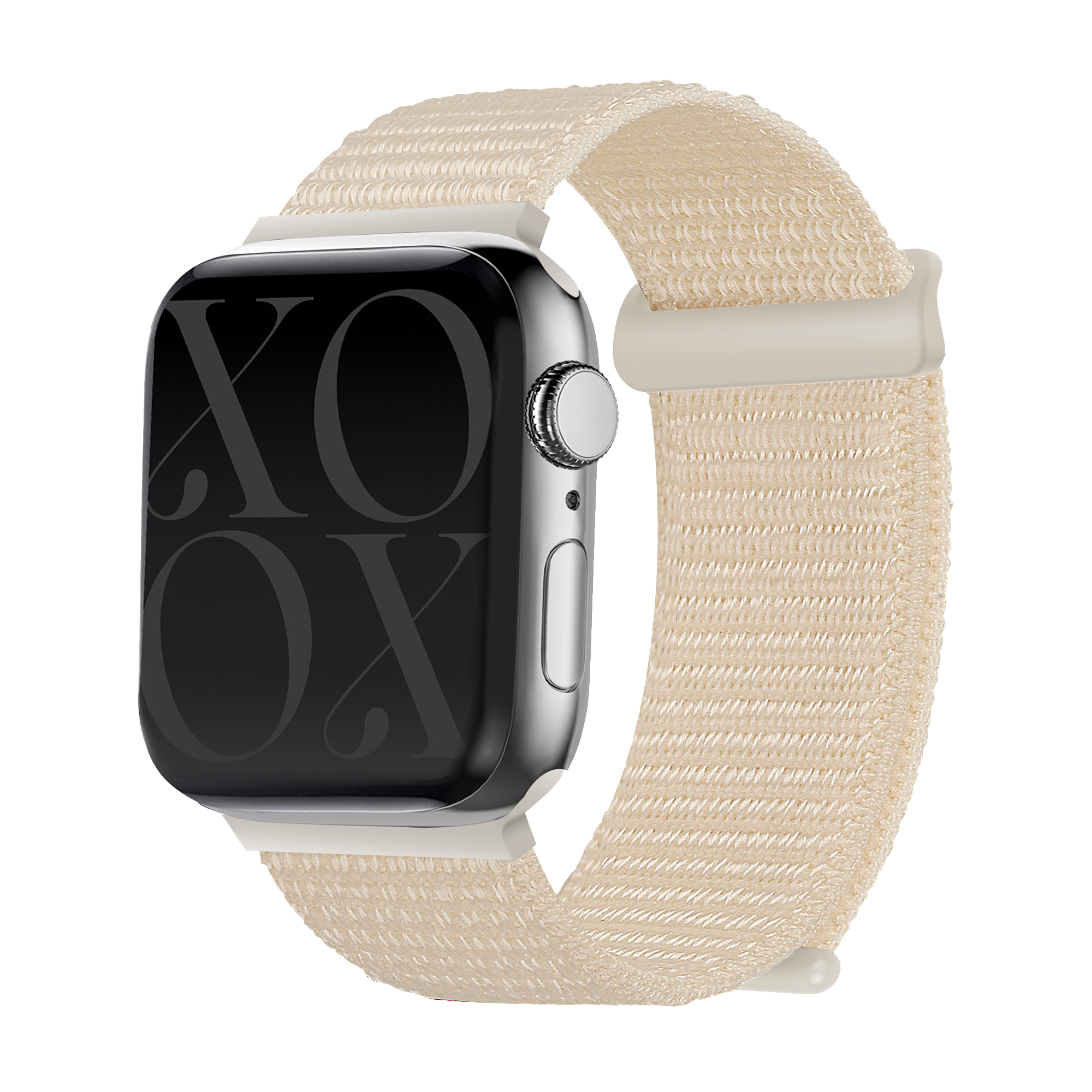Correa nylon xoxo Wildhearts Apple Watch  (durazno)