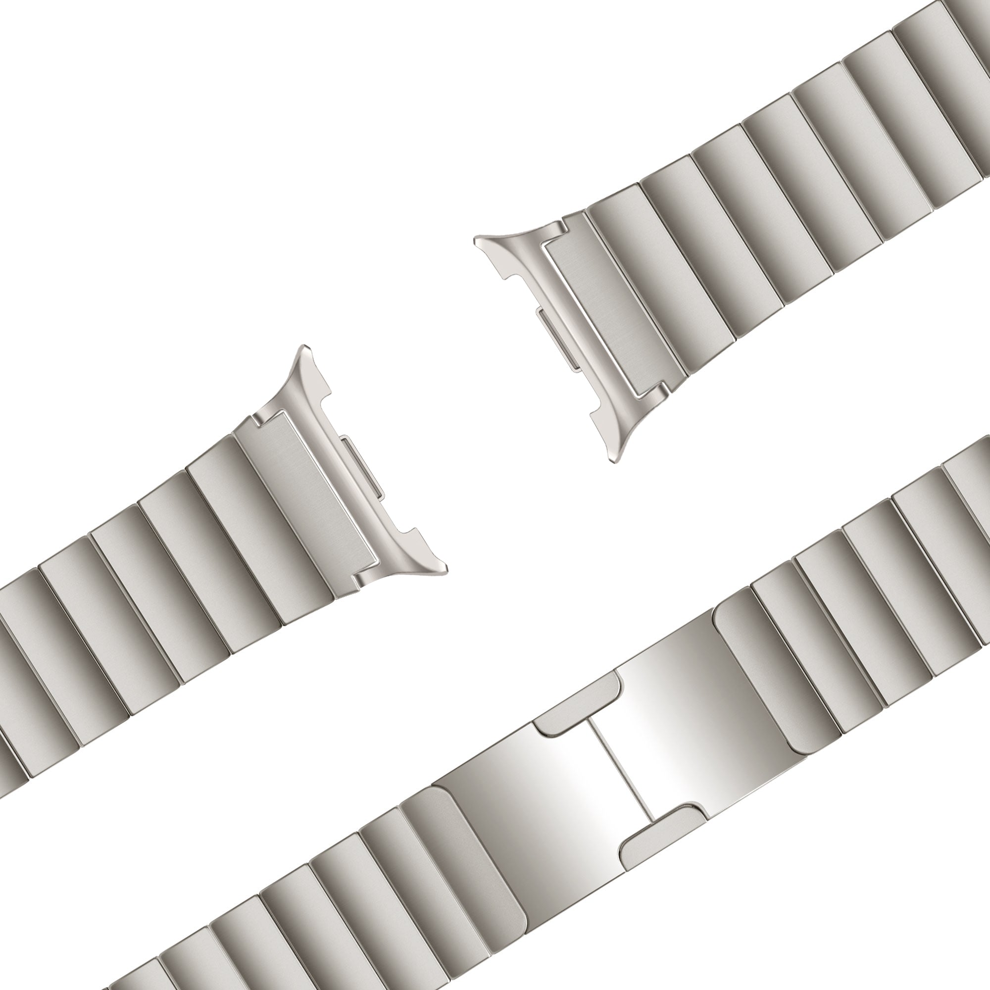 Bandz Samsung Galaxy Watch 8 - 40mm Titanium Strap 'One Bead' (Titanium)