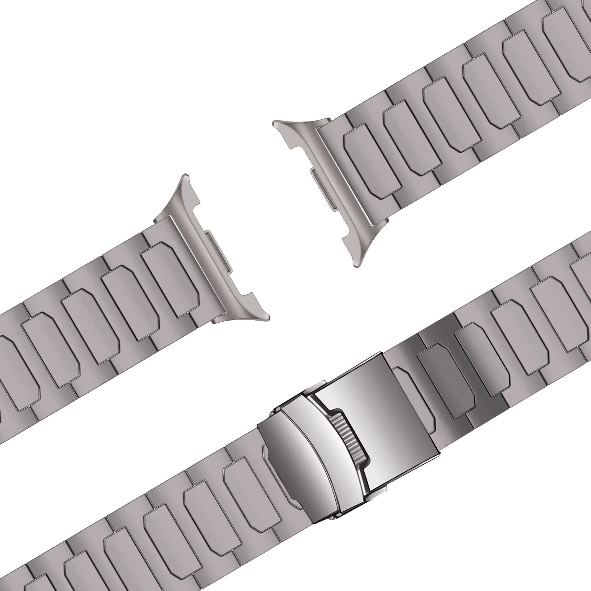 Bandz Correa titanio 'Deluxe' Samsung Galaxy Watch 8 - 44mm (titanio)