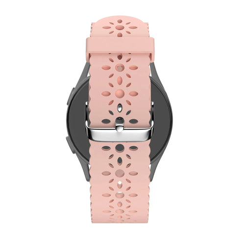 Bandz Levowatch Tiny Patterned Silicone Strap (Pink)