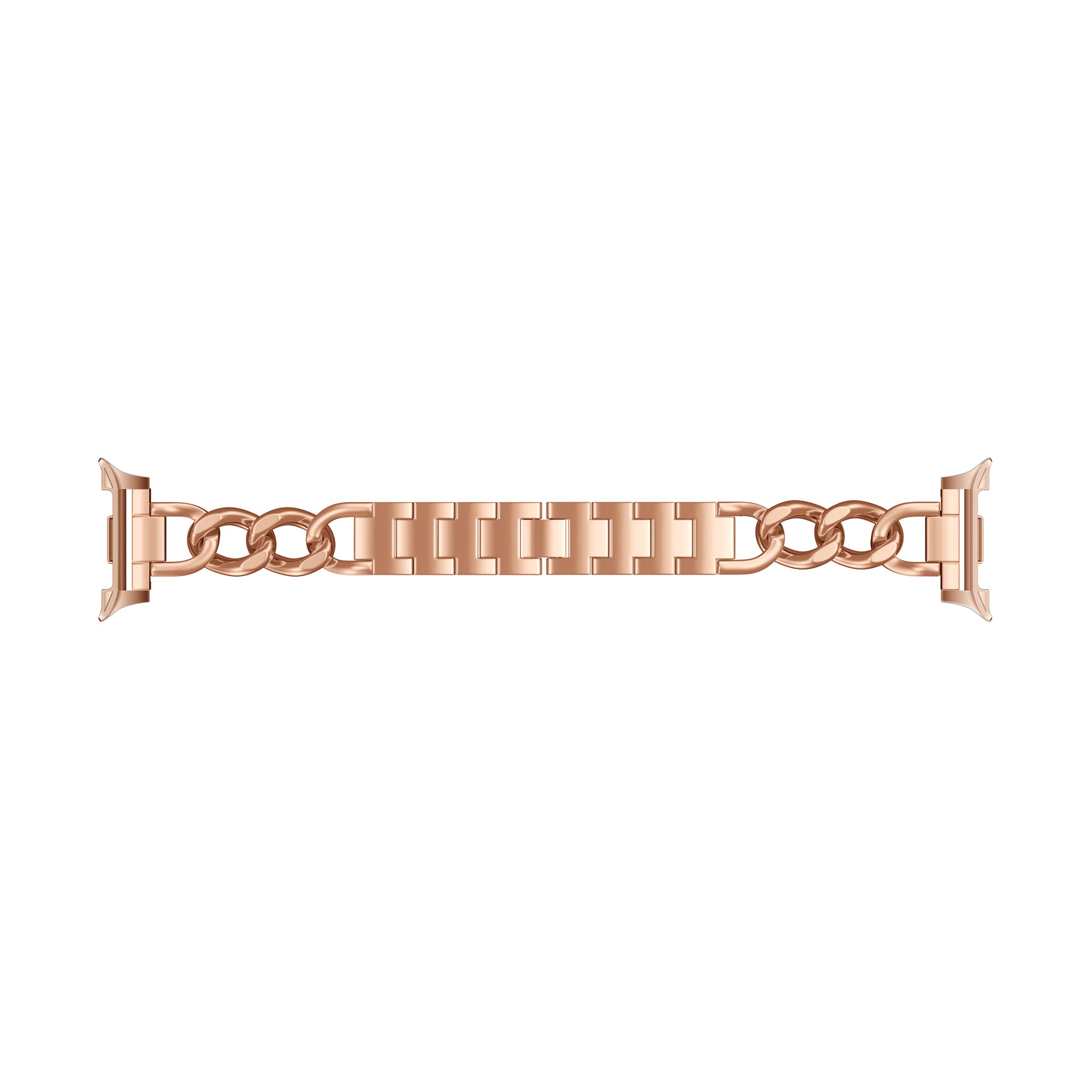 Correa acero cadena Samsung Galaxy Watch 8 - 44mm (rosa-dorado)