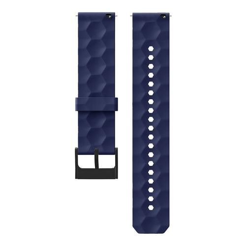Suunto 9 Peak Pro Silicone Hexa Strap (Dark Blue)