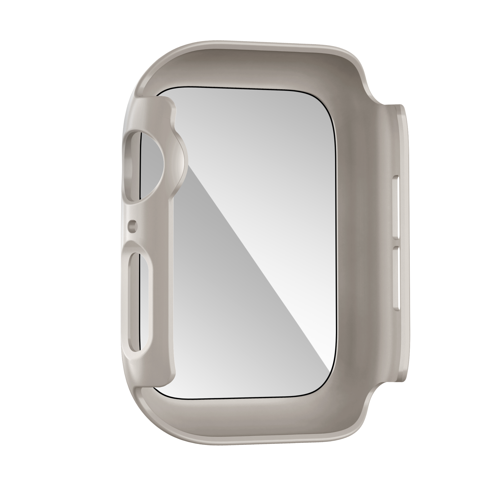 Bandz Apple Watch 10 - 46mm PC-Gehäuse mit Glass (Titan)