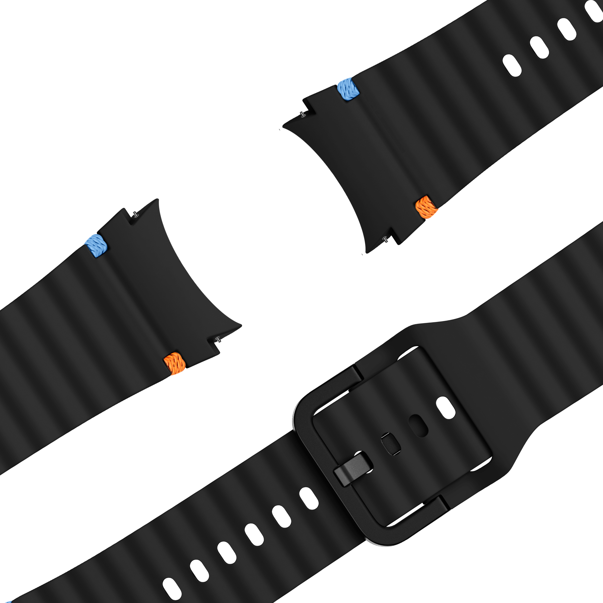 Bandz Correa Wave 'Easy Fit' Samsung Galaxy Watch 6 - 44mm (negro)