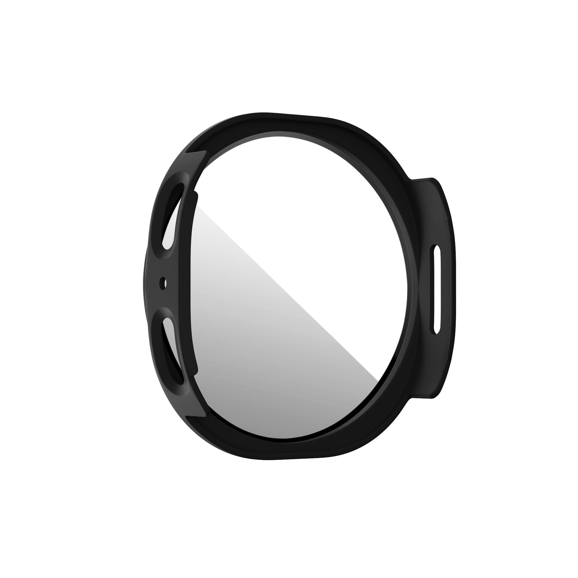 Bandz Funda PC con vidrio Samsung Galaxy Watch 8 - 44mm (negro)
