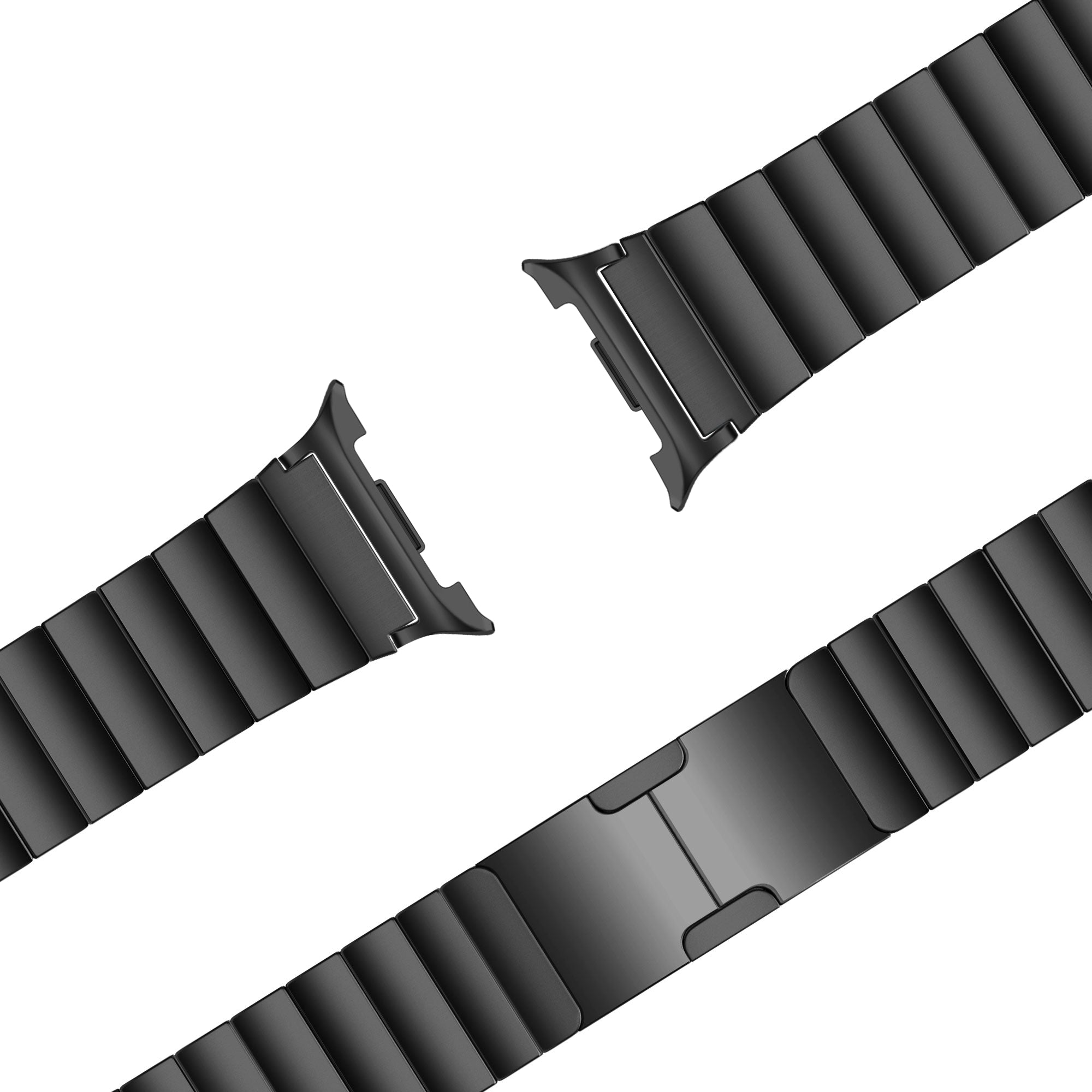 Bandz Correa titanio 'One Bead' Samsung Galaxy Watch 8 Classic (negro)