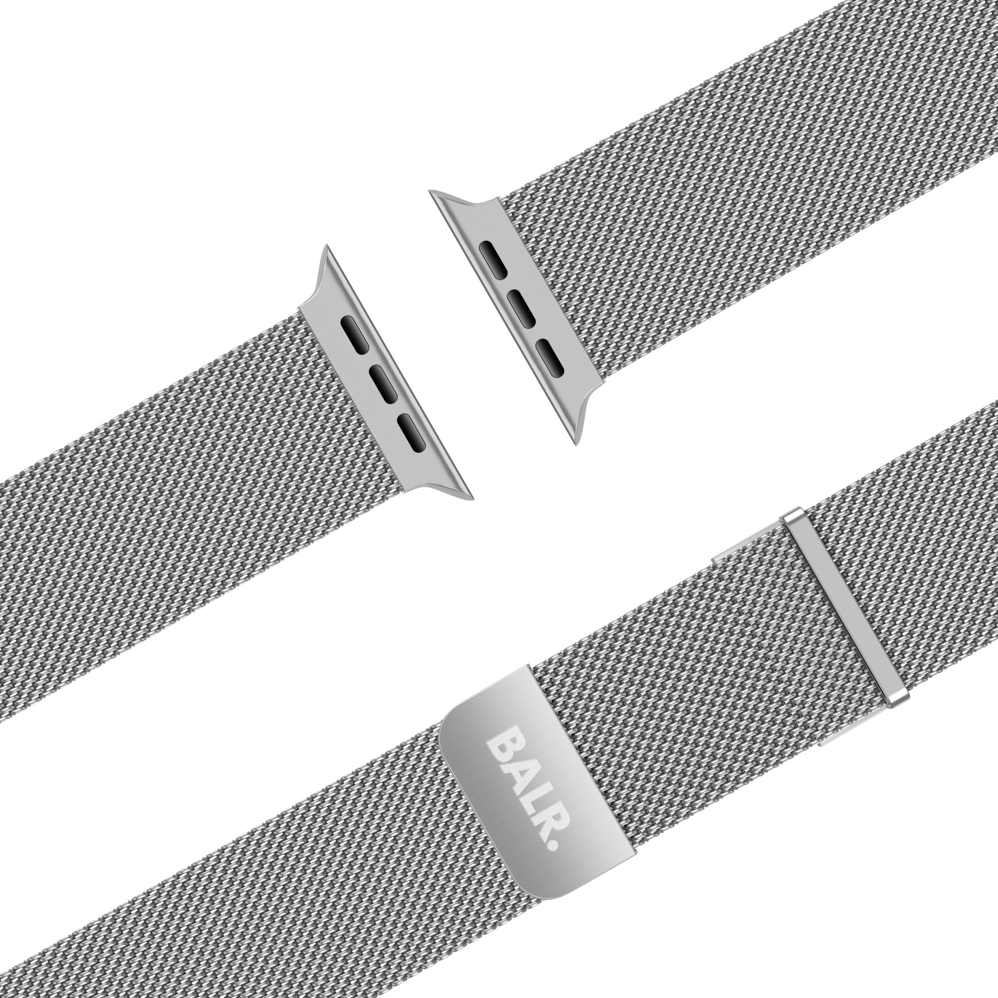 Balr. Apple Watch Milanese-Armband (Silber)