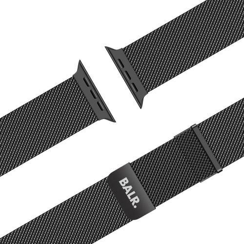 BALR. Correa milanesa Apple Watch (negra)