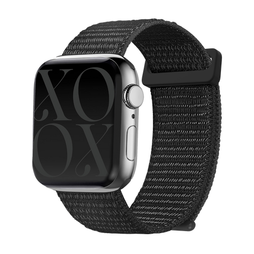 xoxo Wildhearts Apple Watch Nylon Strap (Black)