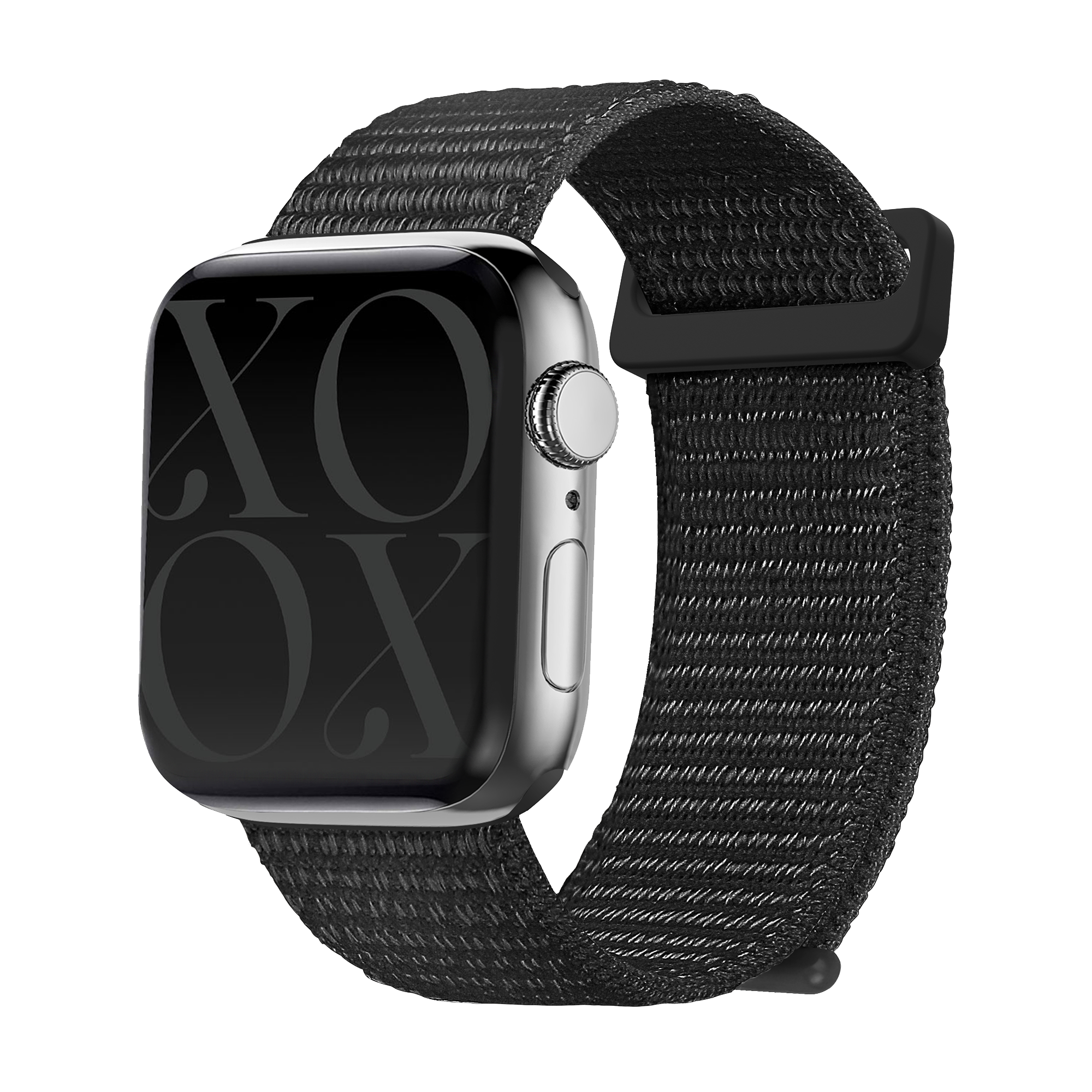 Correa nylon xoxo Wildhearts Apple Watch  (negro)
