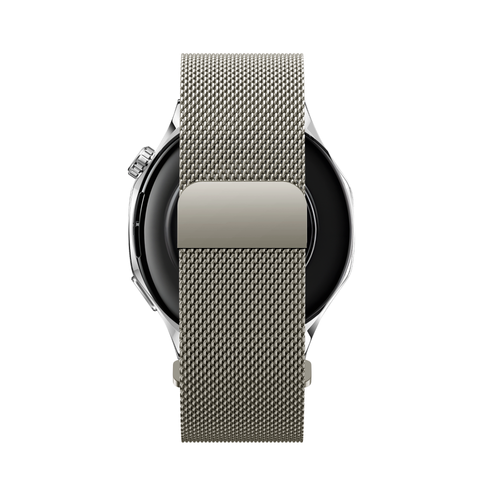 Bandz Correa milanesa 'Easy fit' Amazfit Bip U Pro (blanco estrella)