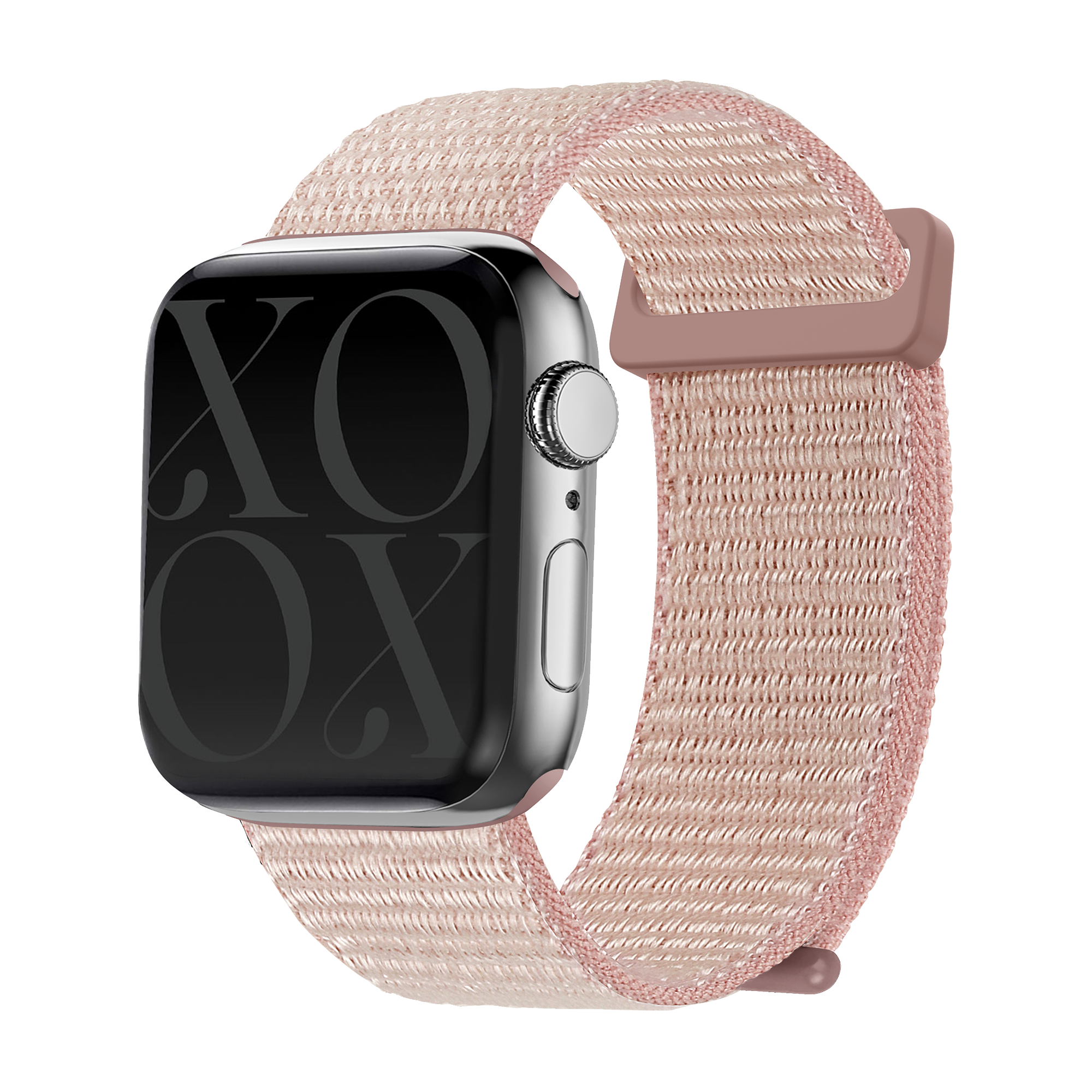 Correa nylon xoxo Wildhearts Apple Watch  (rosa)