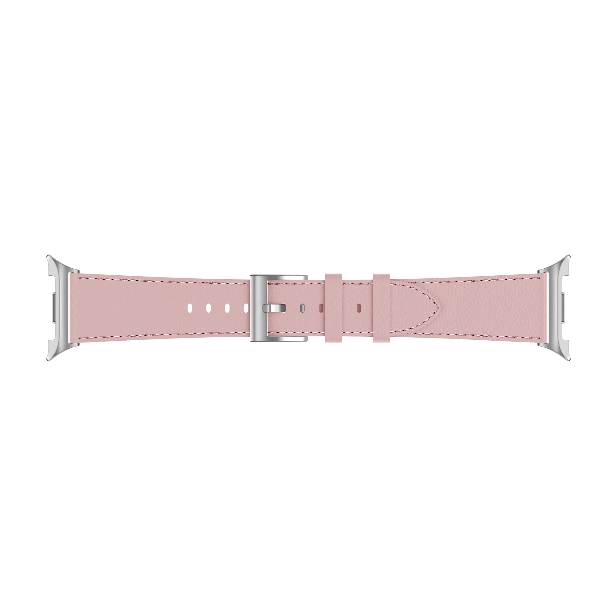 Samsung Galaxy Watch 8 Classic Gebürstetes Lederarmband (Rosa)