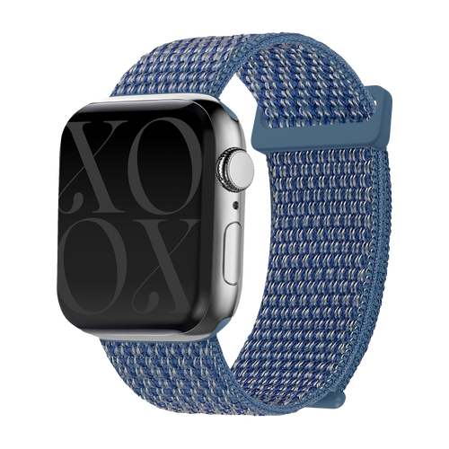 xoxo Wildhearts Apple Watch nylon  bandje (blauw)