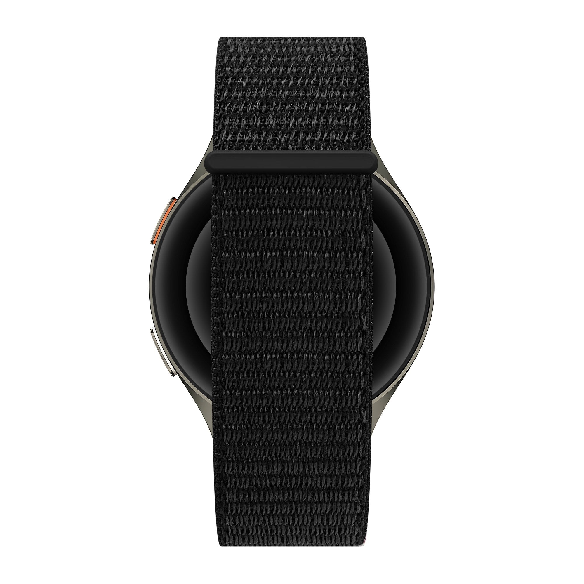 Bandz Samsung Galaxy Watch 4 - 44mm Nylon Strap 'Easy Fit' (Black)