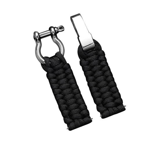 Correa nylon cuerda Amazfit Bip U (Pro) (negro)