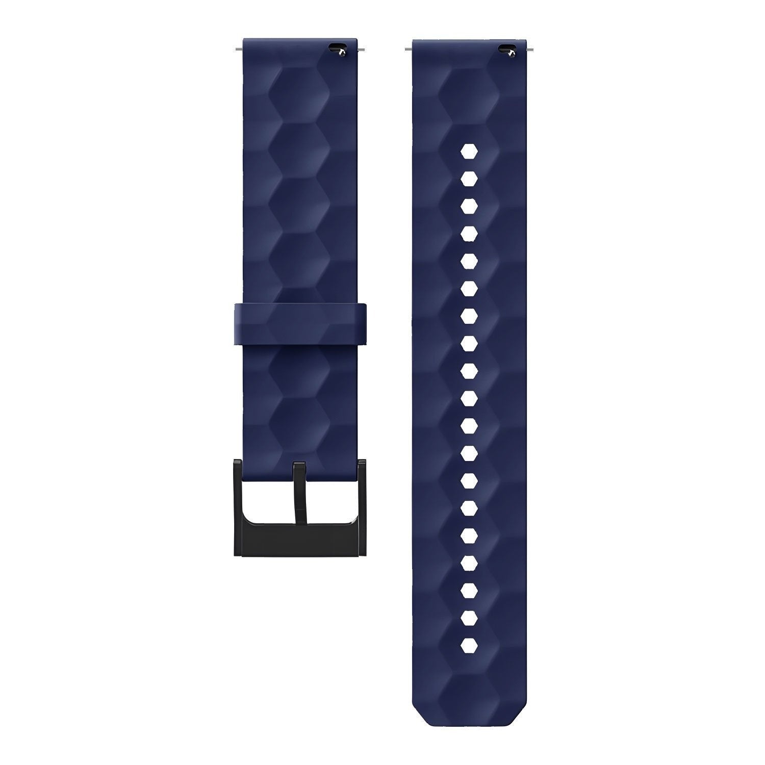 Suunto 9 Peak Silicone Hexa Strap (Dark Blue)
